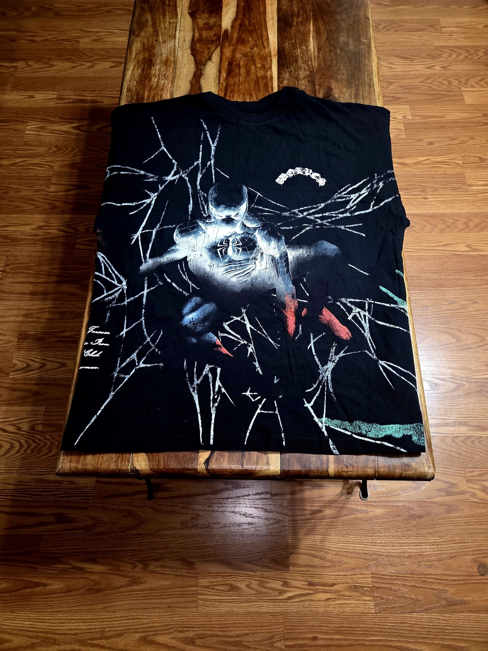 Darc Sport/Spider-Man Collab Men's Black Graphic Tee